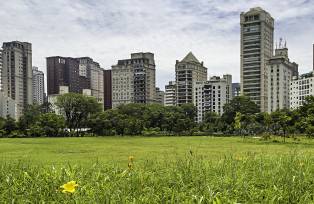 Vista dos imóveis da Vila Nova Conceição do Parque do Povo