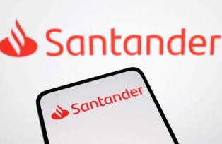 Logotipo do banco Santander em ilustração 12/03/2023 REUTERS/Dado Ruvic