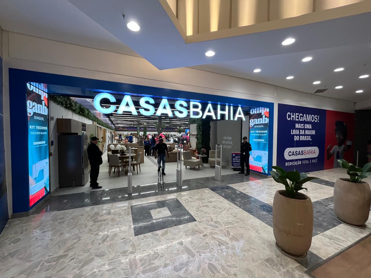 Loja Casas Bahia inaugurada no Shopping Aricanduva, em São Paulo (Foto: Divulgação)
