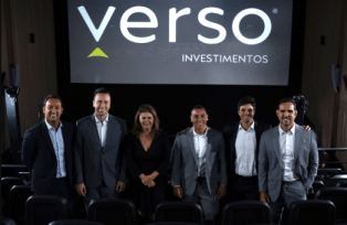 Sócios da Verso e da The Wall Investimentos durante anúncio da fusão dos dois escritórios (foto: divulgação)